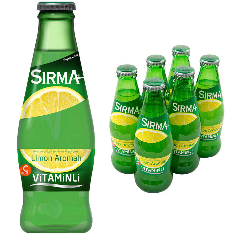 Limonlu Maden Suyu Sırma (24 Adet)